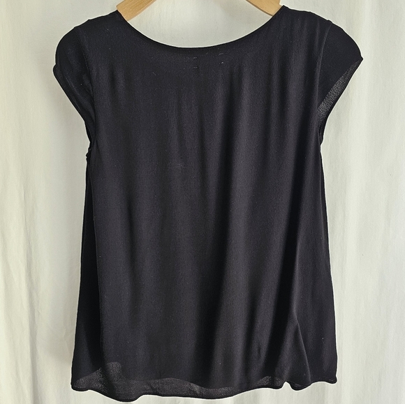 🇨🇦 Aritzia - Wilfred Free Juliger Blouse - Black - Picture 11 of 12